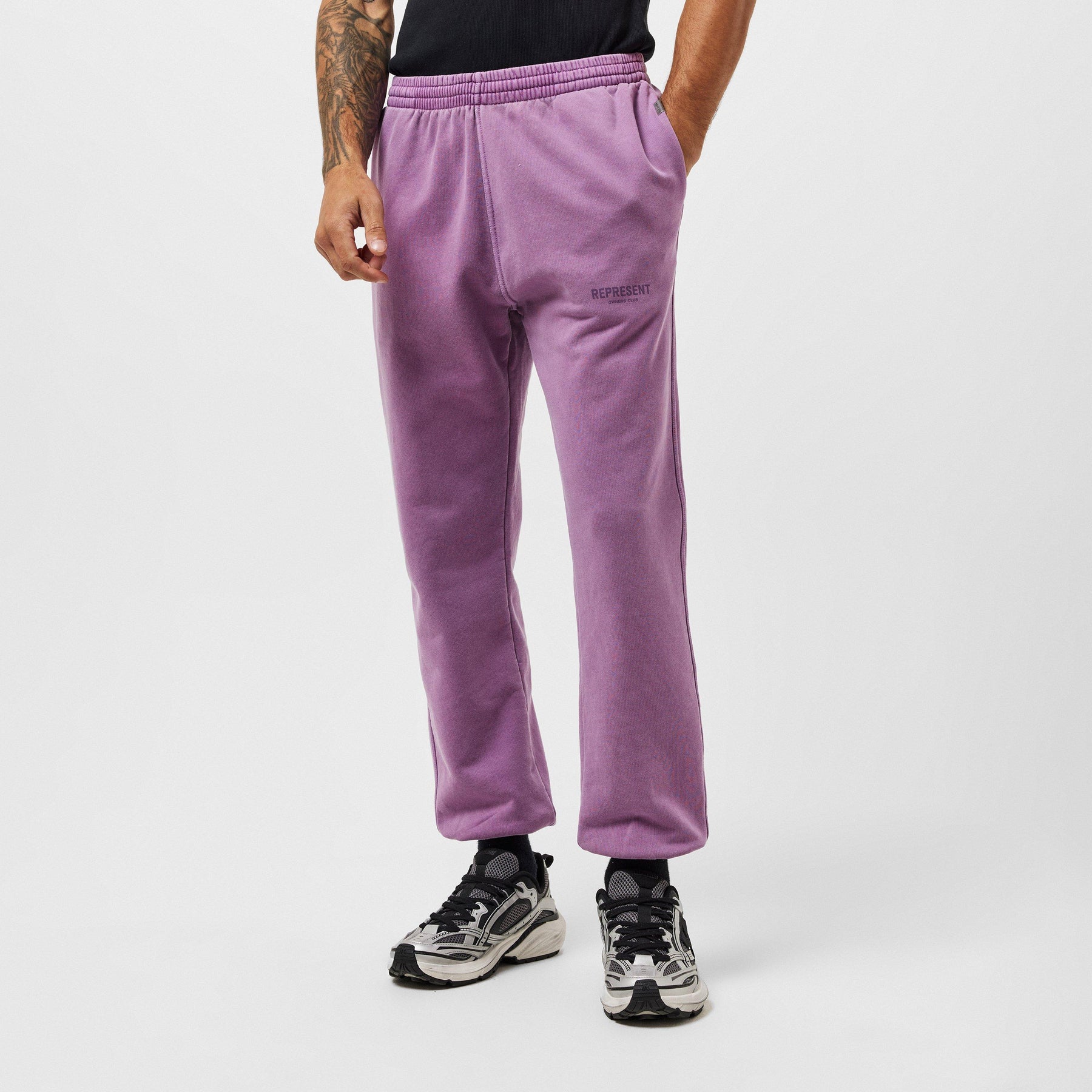 Men's Closed Hem Fleece Jogging Bottoms