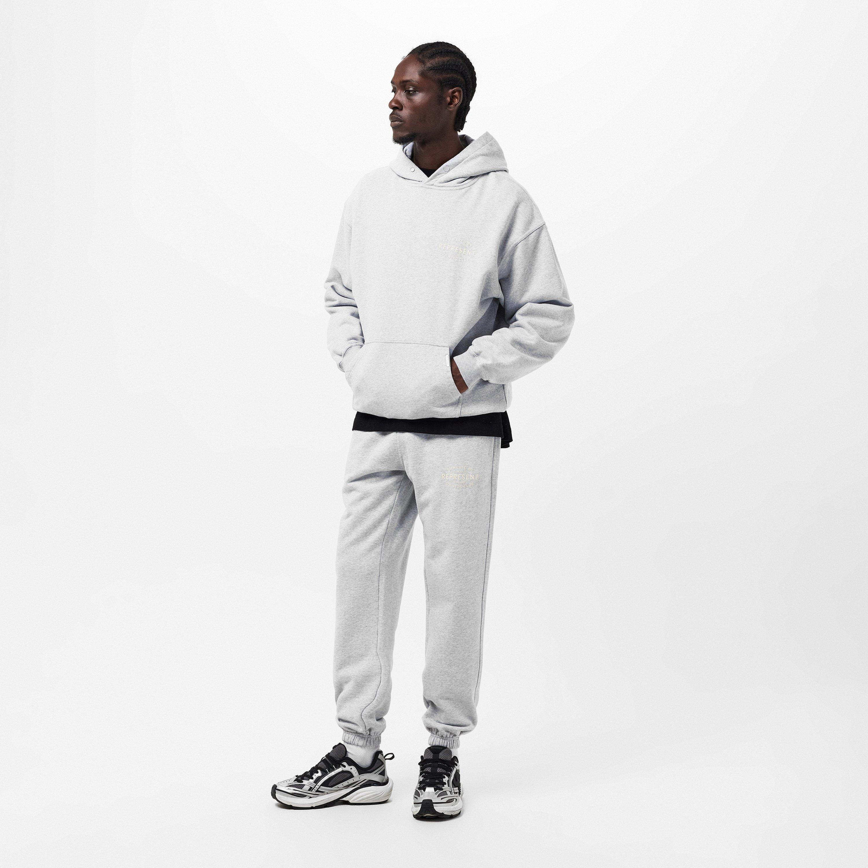 Men's Closed Hem Fleece Jogging Bottoms