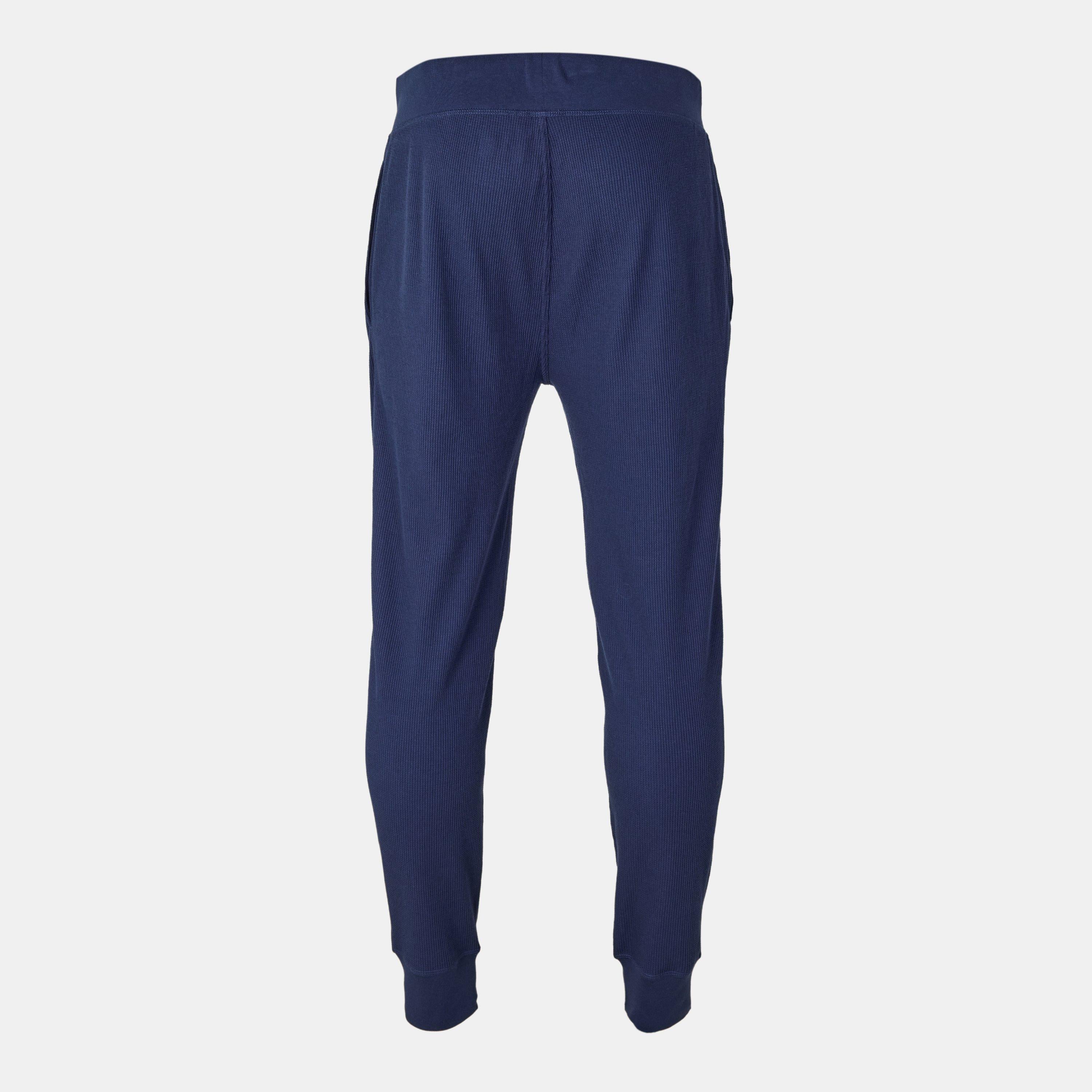 Men's Waffle Cuffed Fleece Joggers
