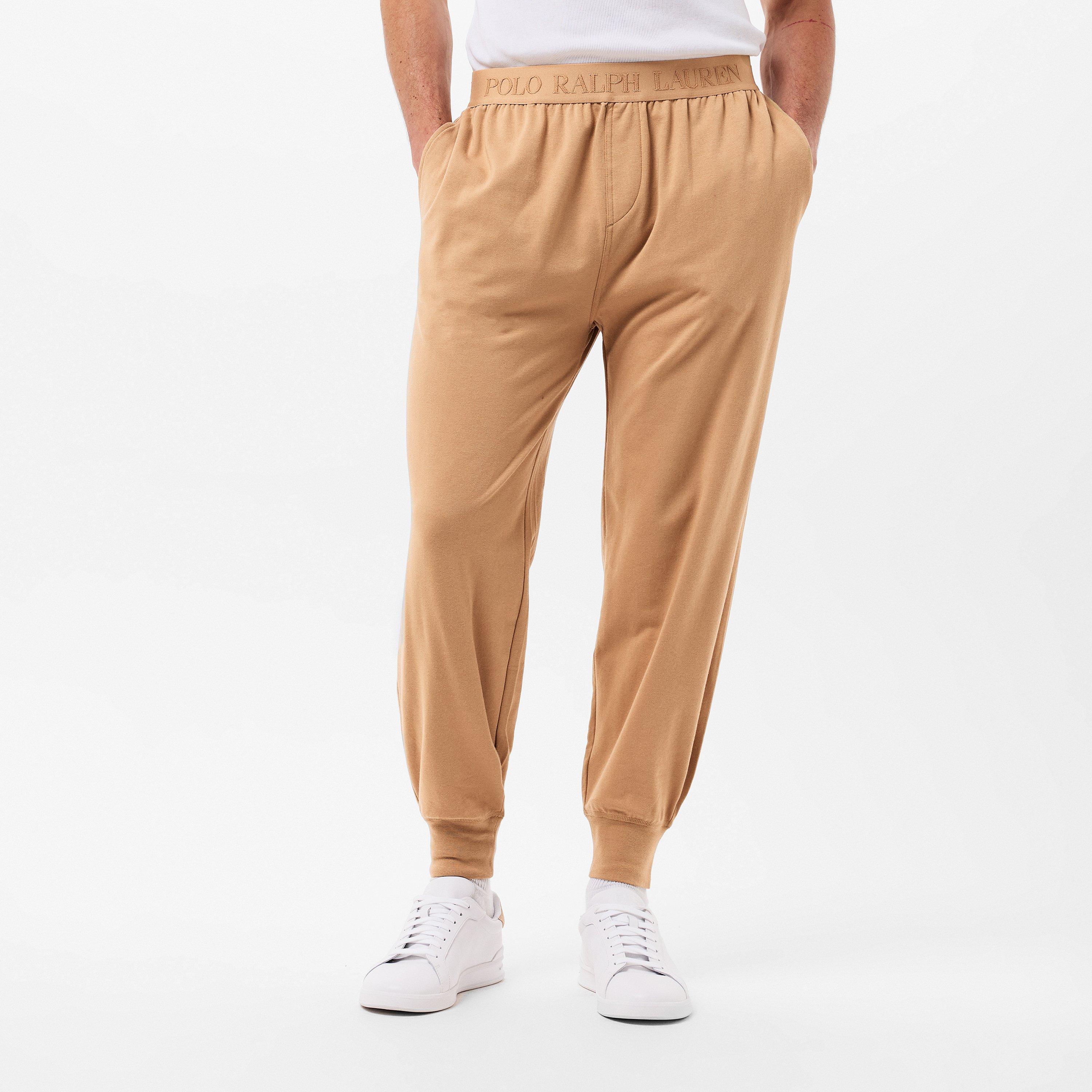 Men's Tonal Taped Closed Hem Jersey Joggers