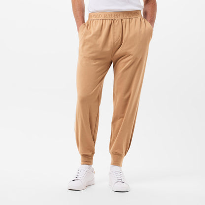 Men's Tonal Taped Closed Hem Jersey Joggers