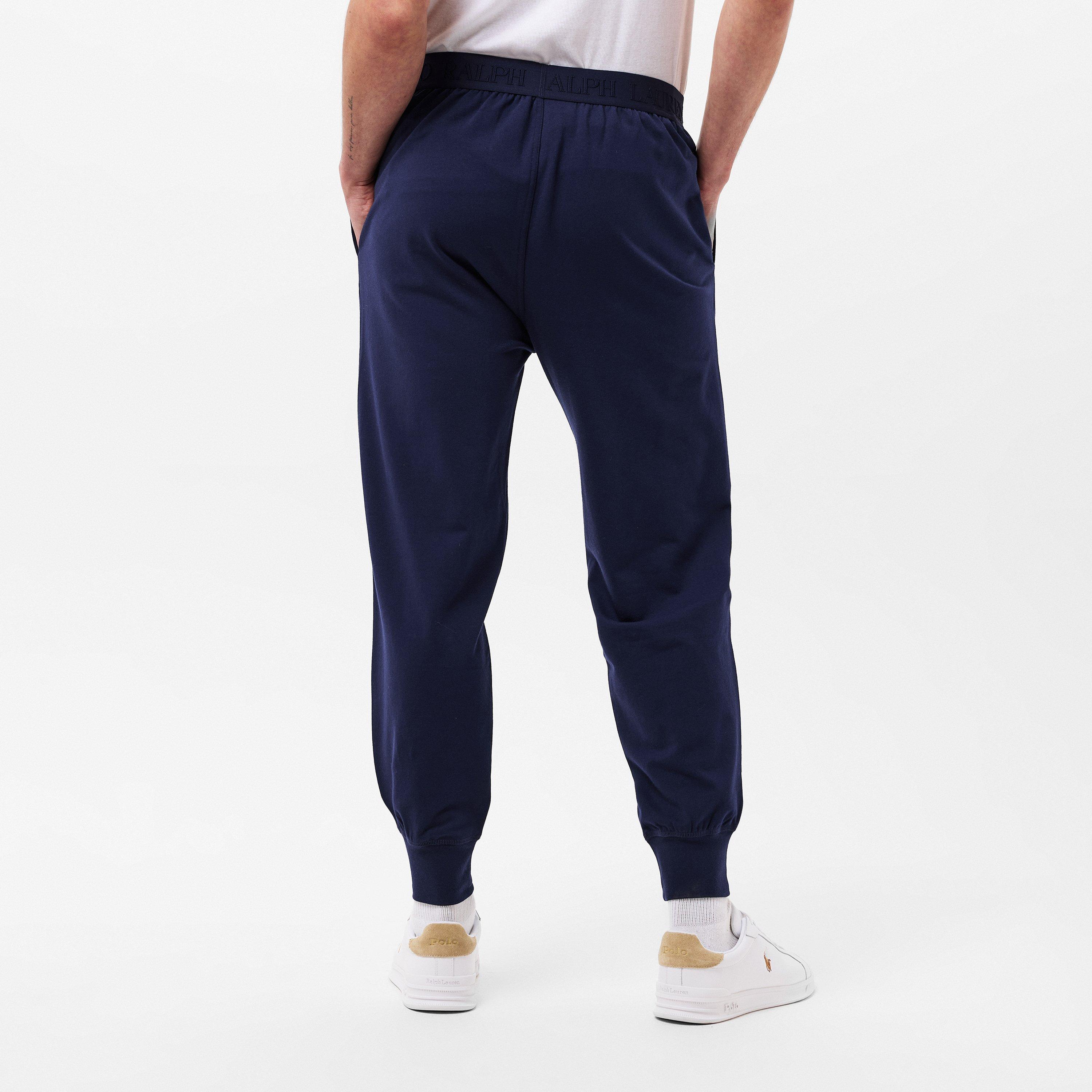 Men's Tonal Taped Closed Hem Jersey Joggers