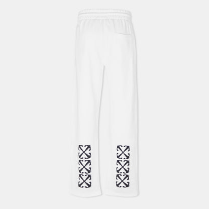 Arrow Fleece Closed Hem Joggers
