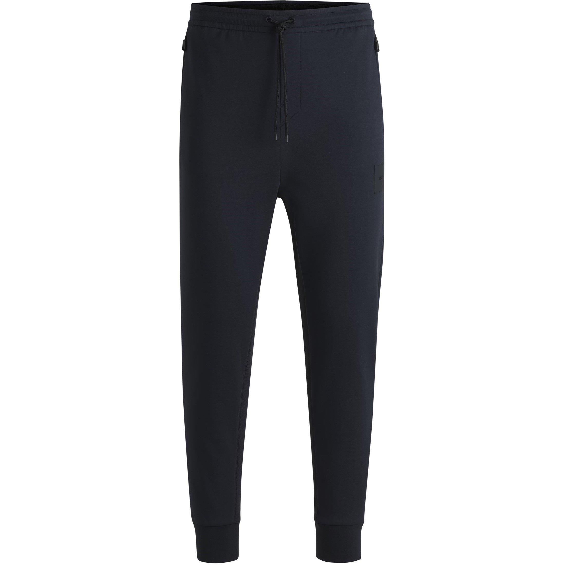 Men's HBG Hadiko Rib Jogging Bottoms, Closed Hem Trousers