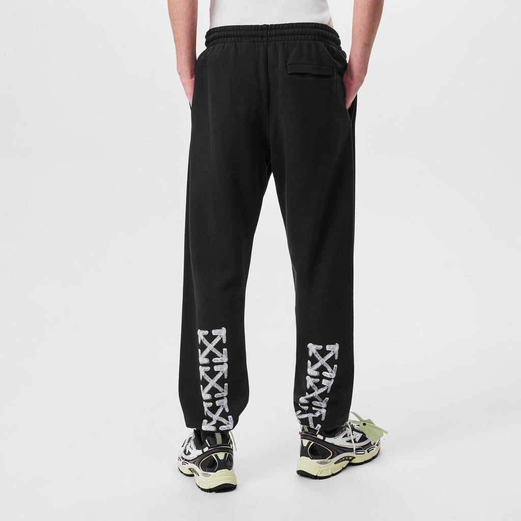 Men's Spray Jogging Bottoms, Iconic Logo Trousers