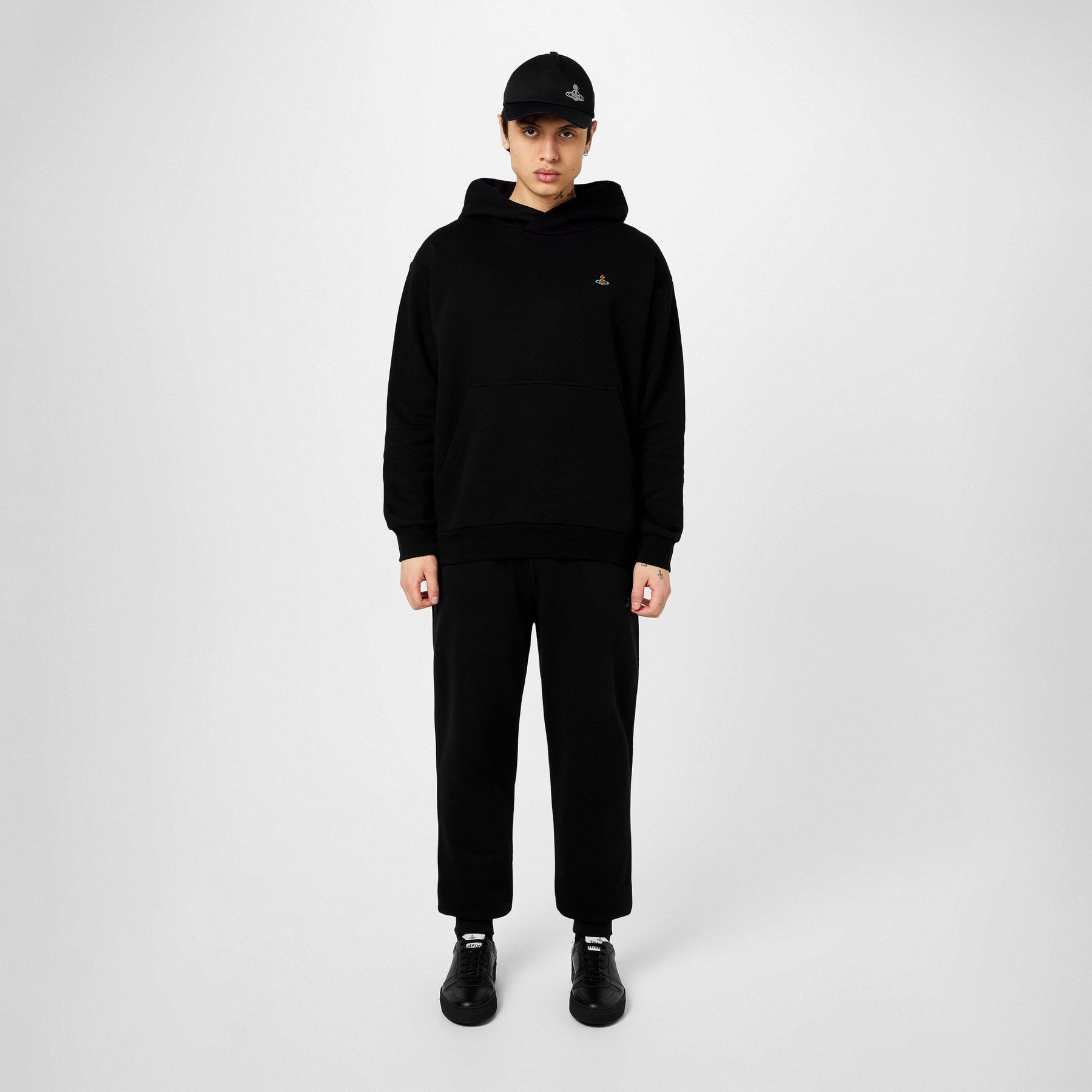 Embroidered Orb Joggers