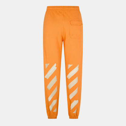 Autumn Winter Fleece Sweatpants, Closed Hem Trousers
