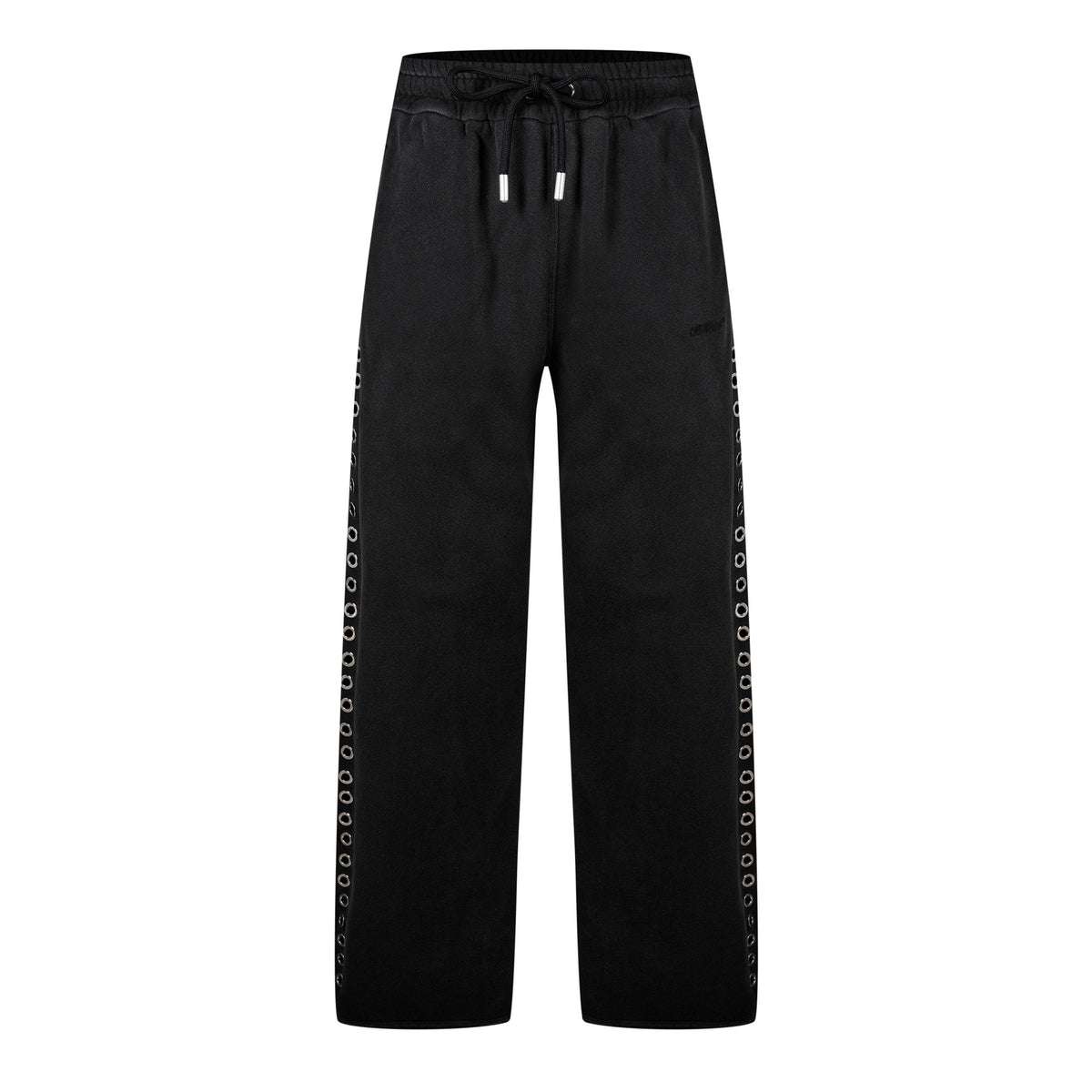 Eyelet-Embellished Jogging Bottoms