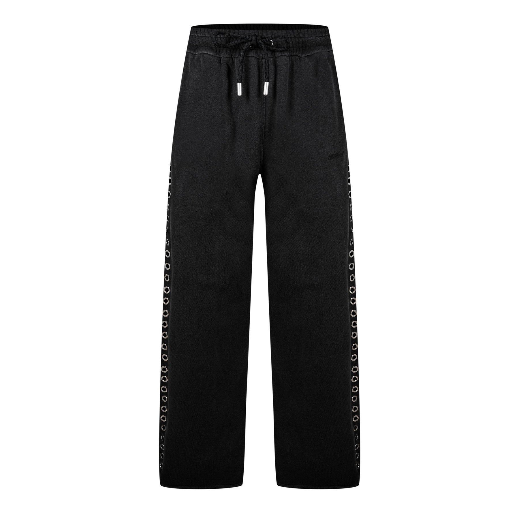 Eyelet-Embellished Jogging Bottoms