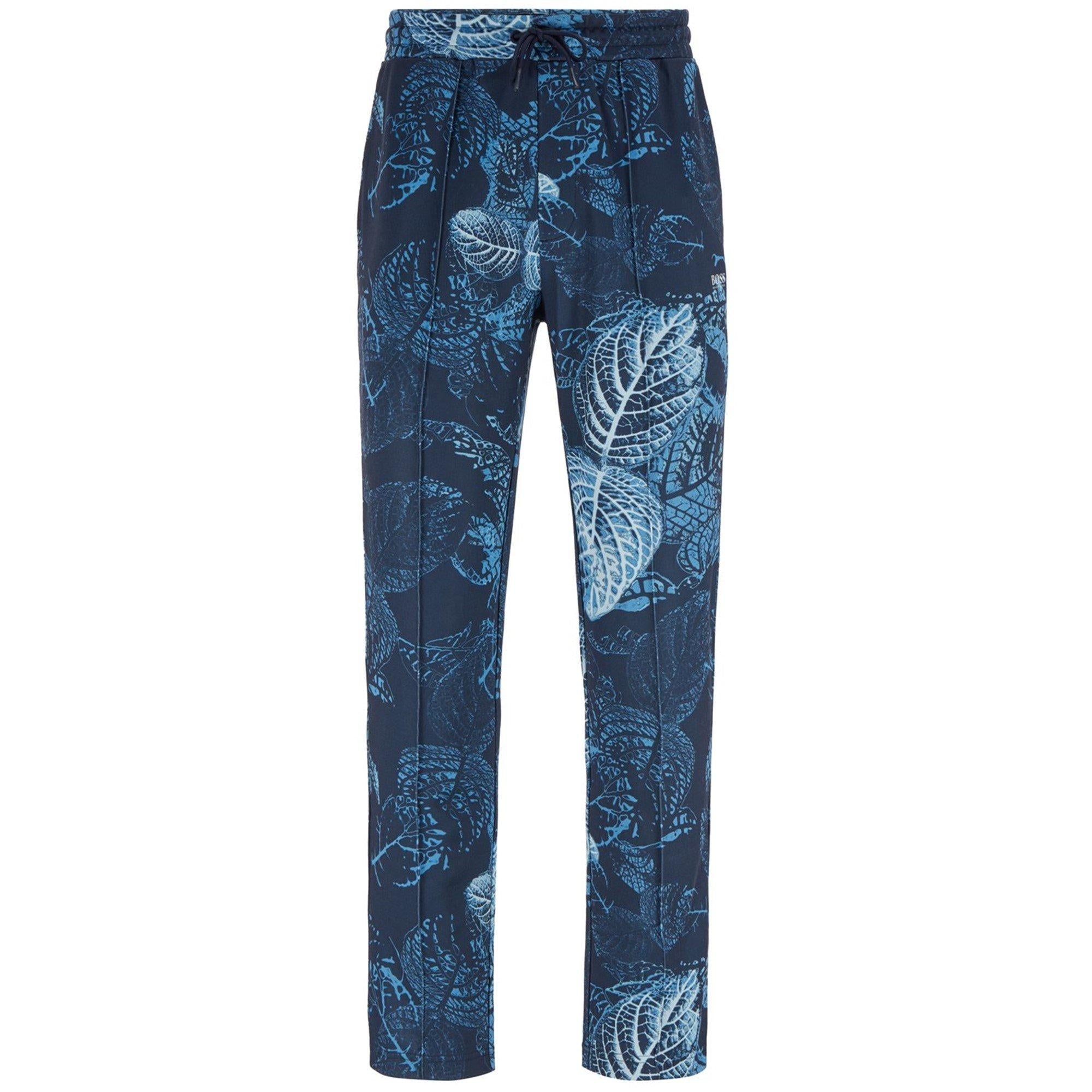 Men's Closed Hem Jersey Jogging Bottoms