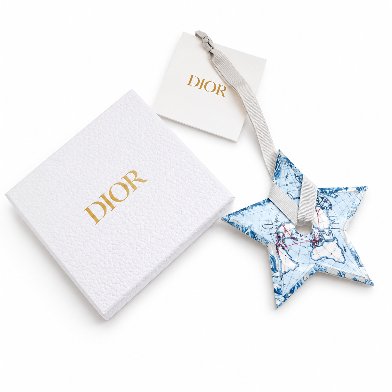 Christian Dior Ceramic Star 10cm Star New Ornament Boxed VIP Gift