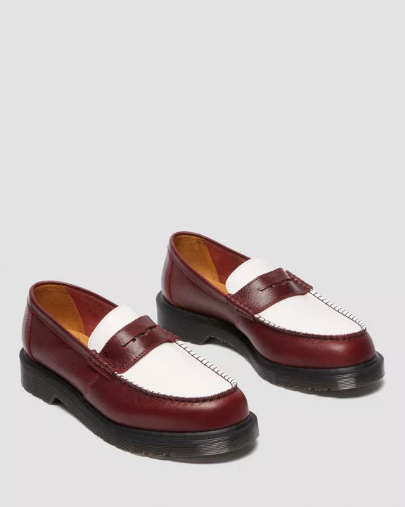 Penton two-tone leather loafers