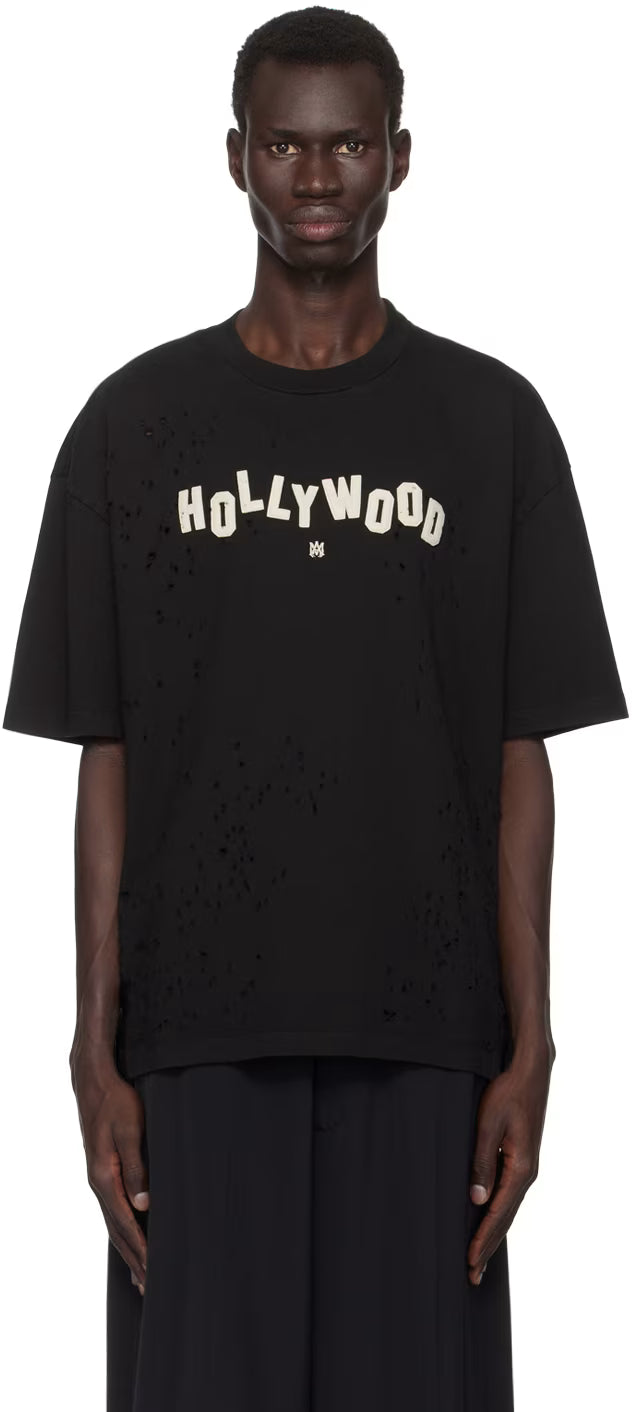 Black 'Hollywood' Shotgun T-shirt