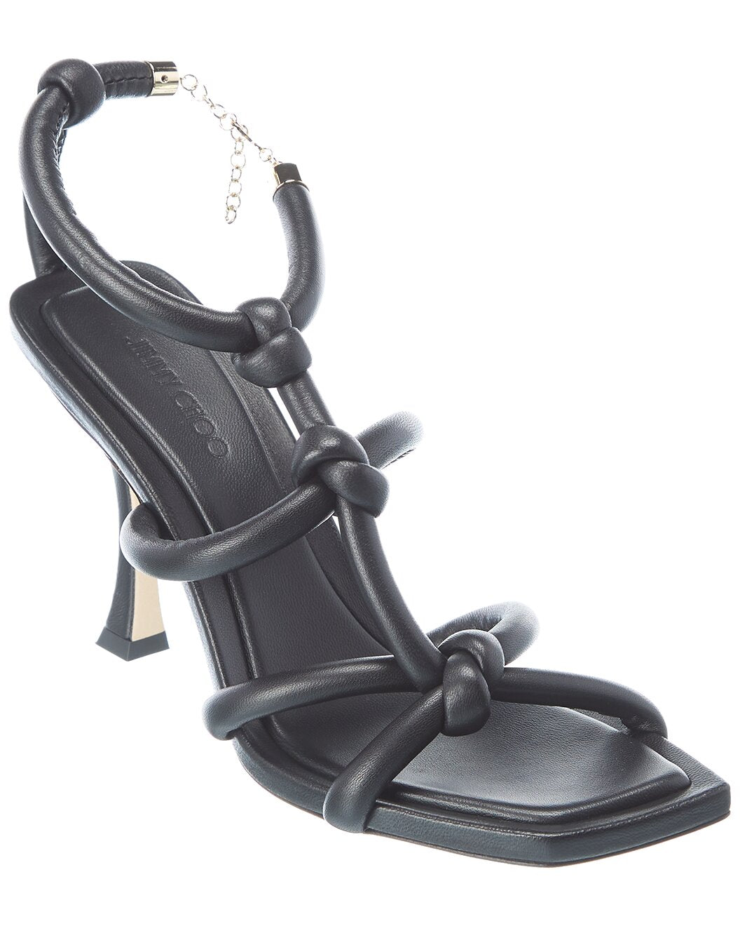Jimmy Choo Bay 90 Leather Sandal