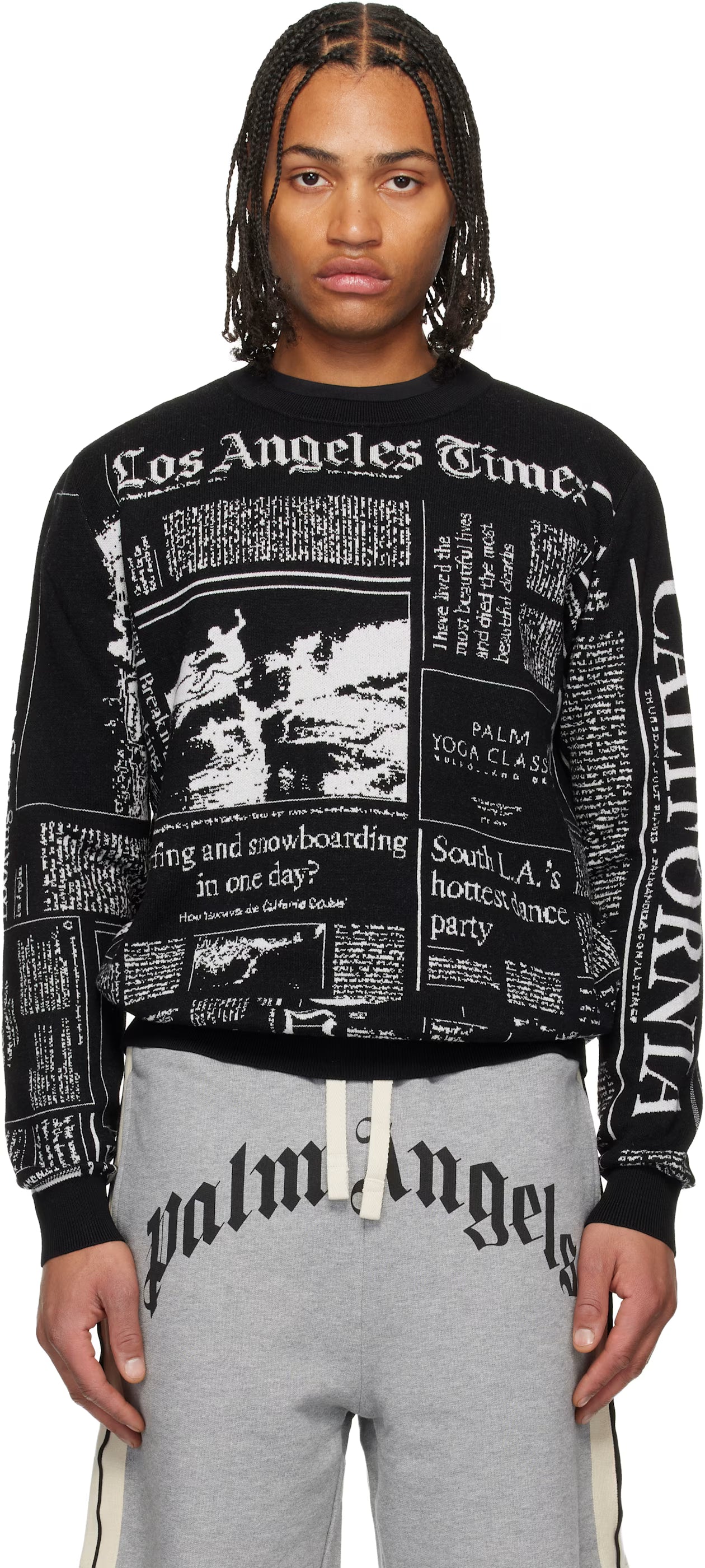 Black LA Times Edition Sweater