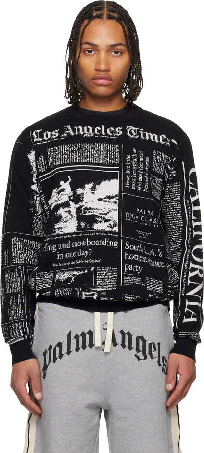 Black LA Times Edition Sweater