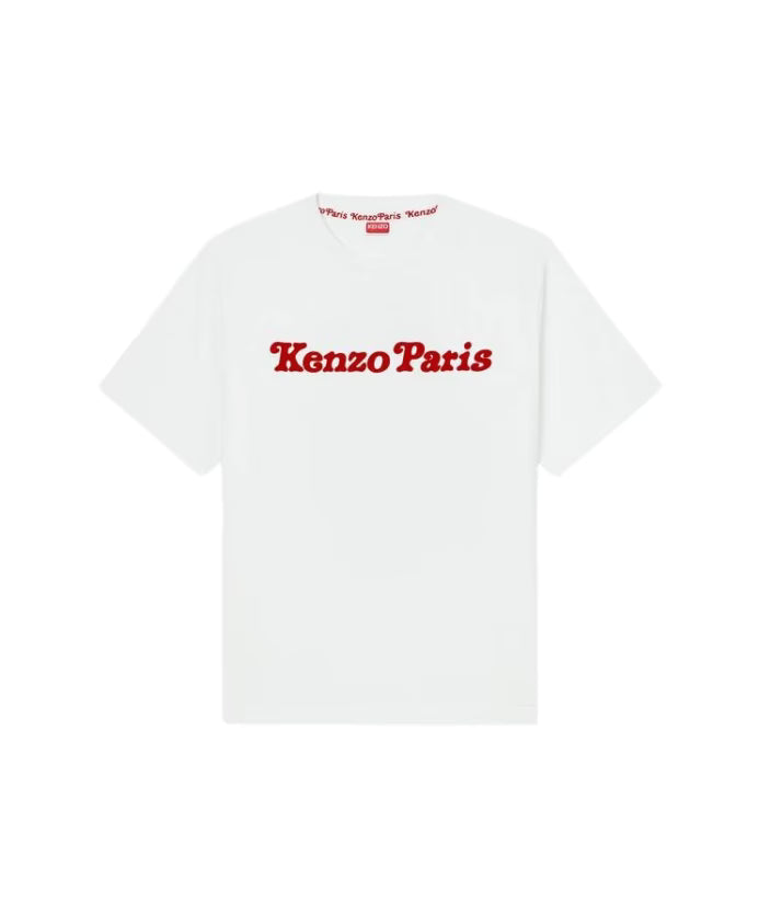 Kenzo White T-Shirt Oversize Short Sleeve