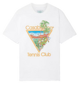 Casablanca White Tennis Club Icon T-Shirt