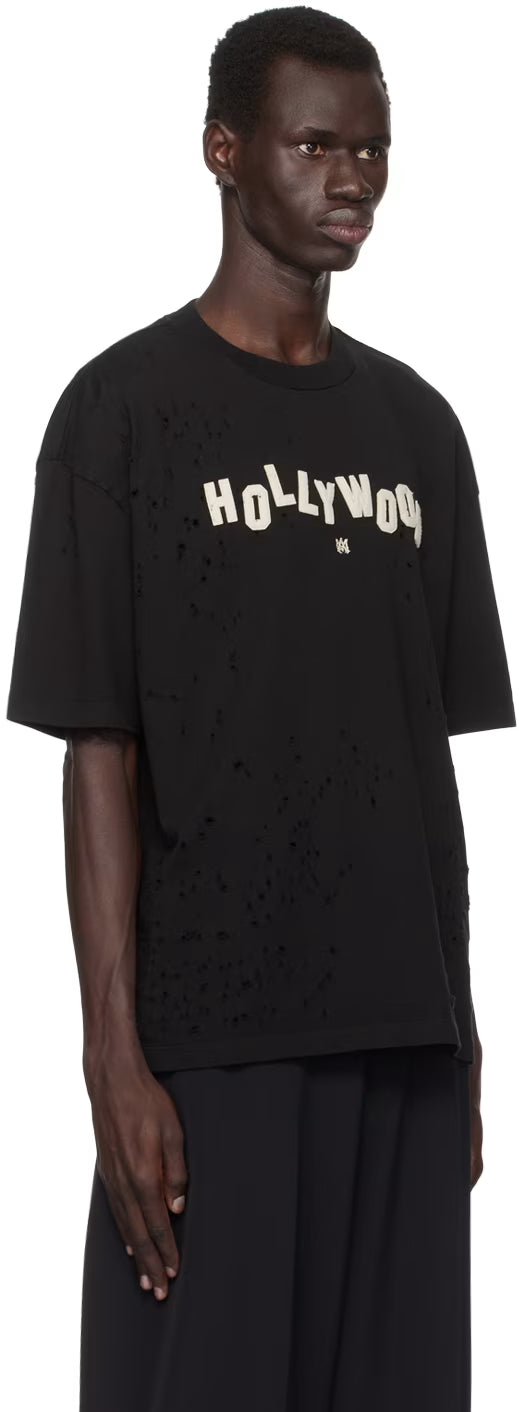 Black 'Hollywood' Shotgun T-shirt