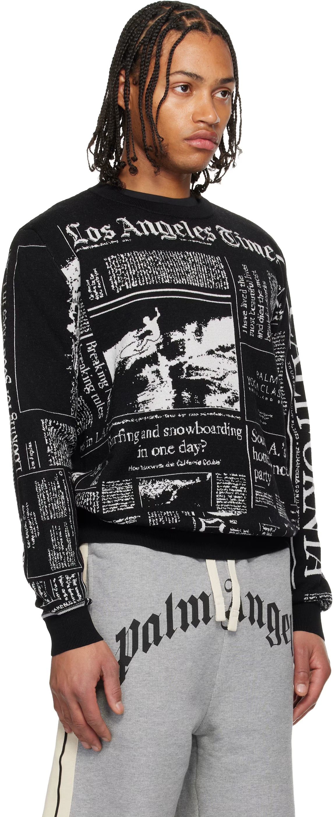 Black LA Times Edition Sweater