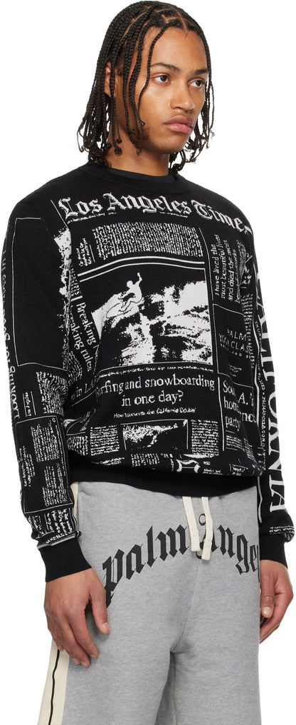 Black LA Times Edition Sweater