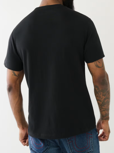 Buddha Puff Print Crew Tee