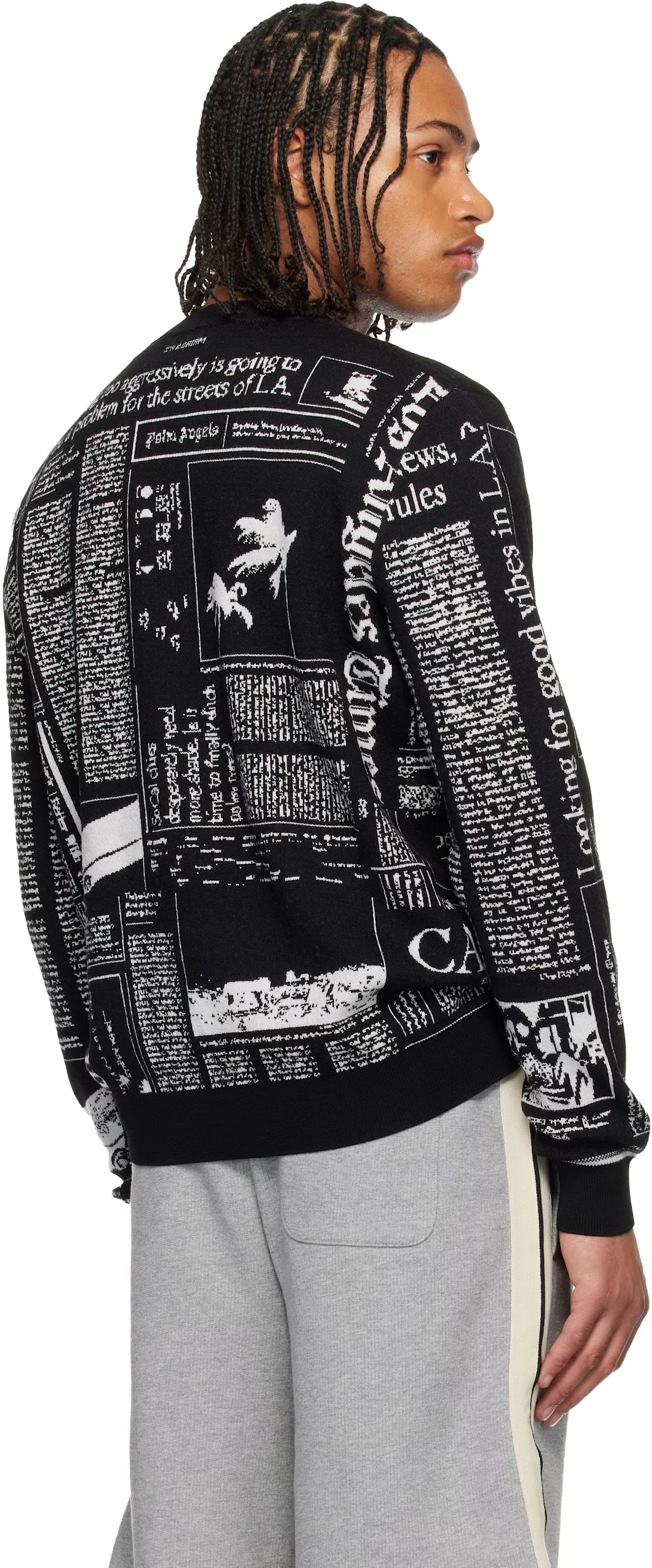 Black LA Times Edition Sweater