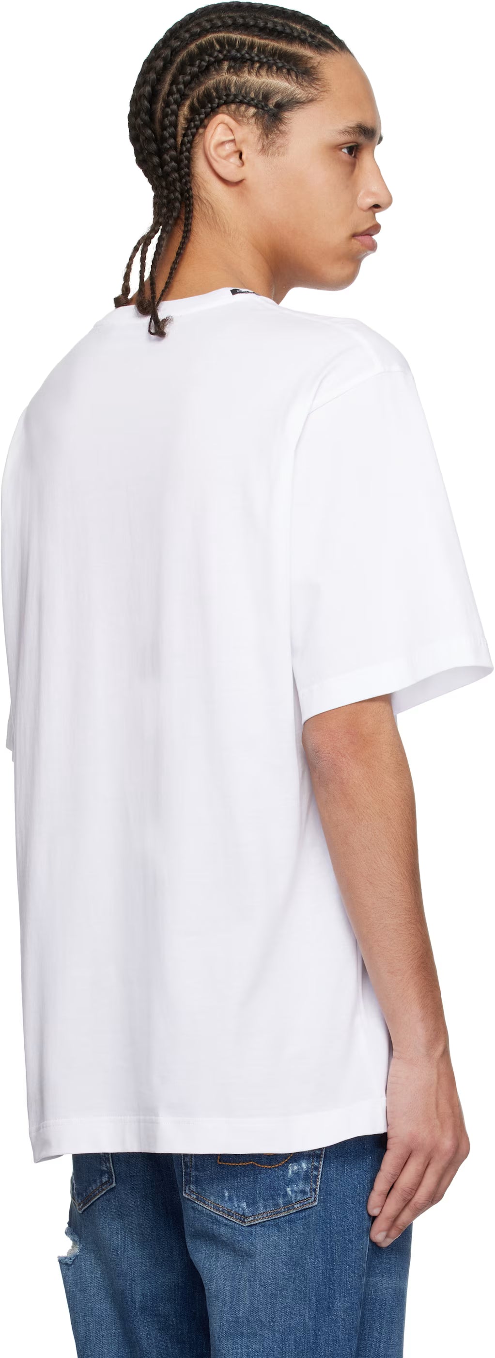 Dolce&Gabbana White DG Logo T-shirt