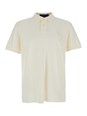 Polo ralph lauren "Custom Slim Fit" White Polo Shirt with Large Pony Detail on the Front in Cotton Piquet Man