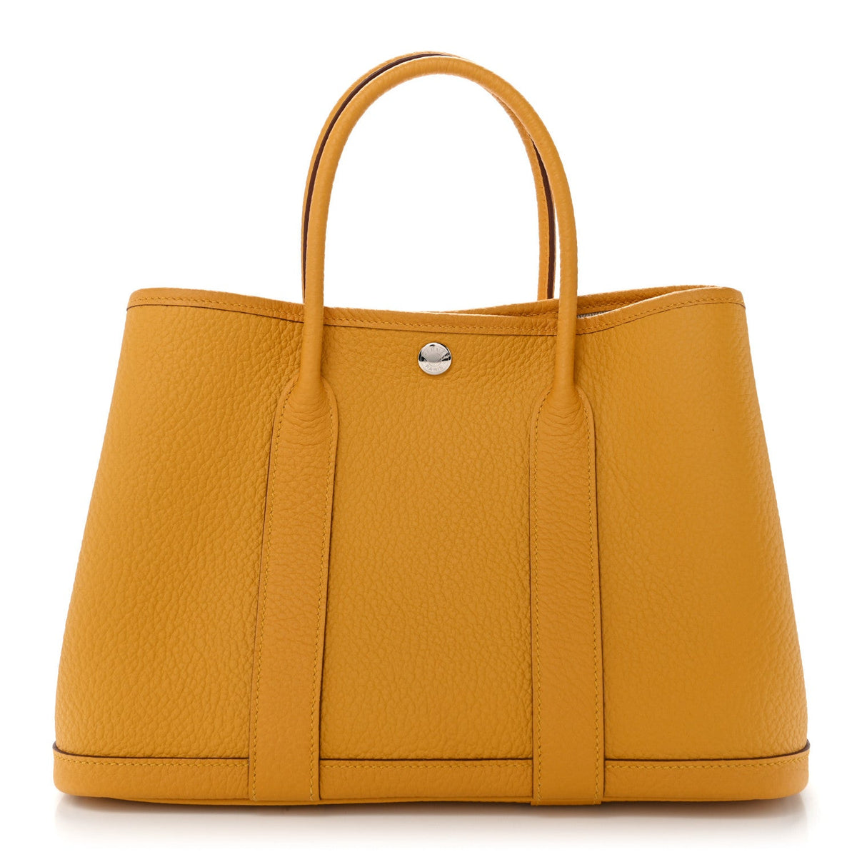 Hermes Vache Country Garden Party 30 TPM Jaune Ambre