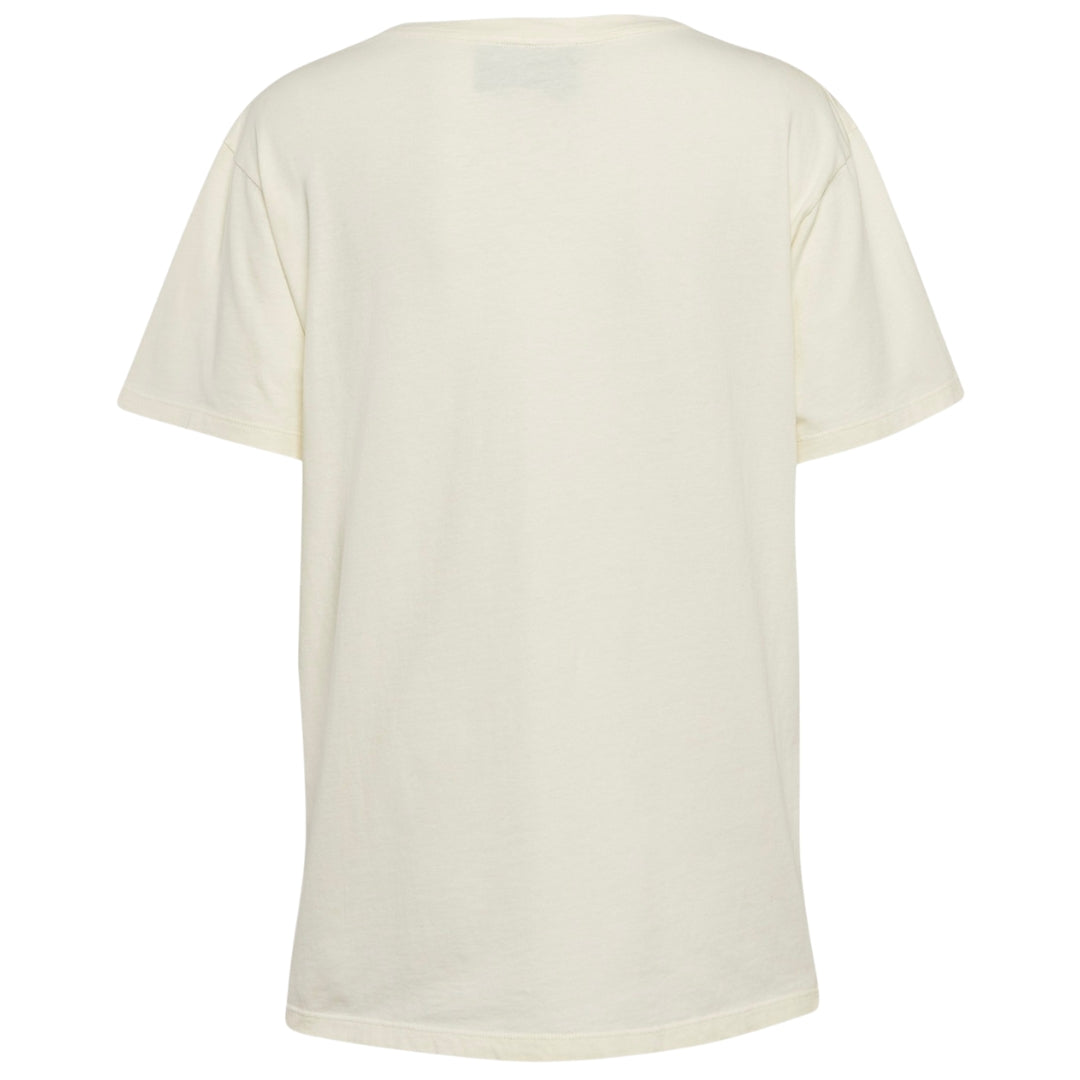 Gucci Interlocking GG Logo Printed T-Shirt in White