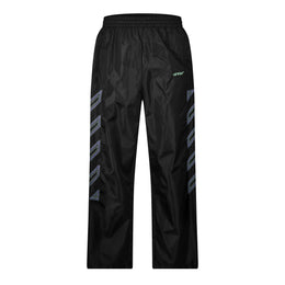 Open Hem Woven Tracksuit Joggers