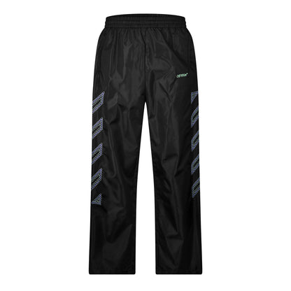 Open Hem Woven Tracksuit Joggers