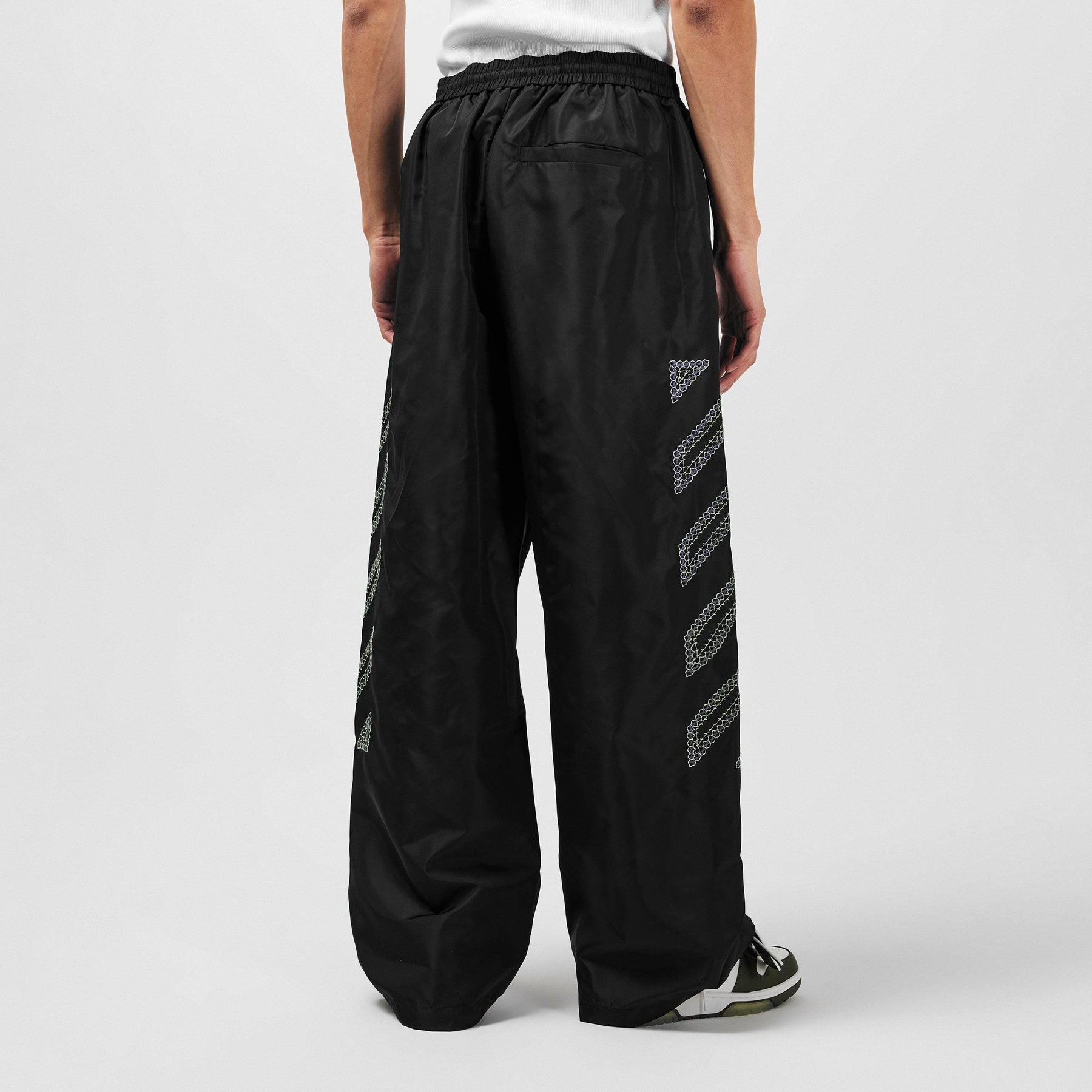 Diagonal Track Pants