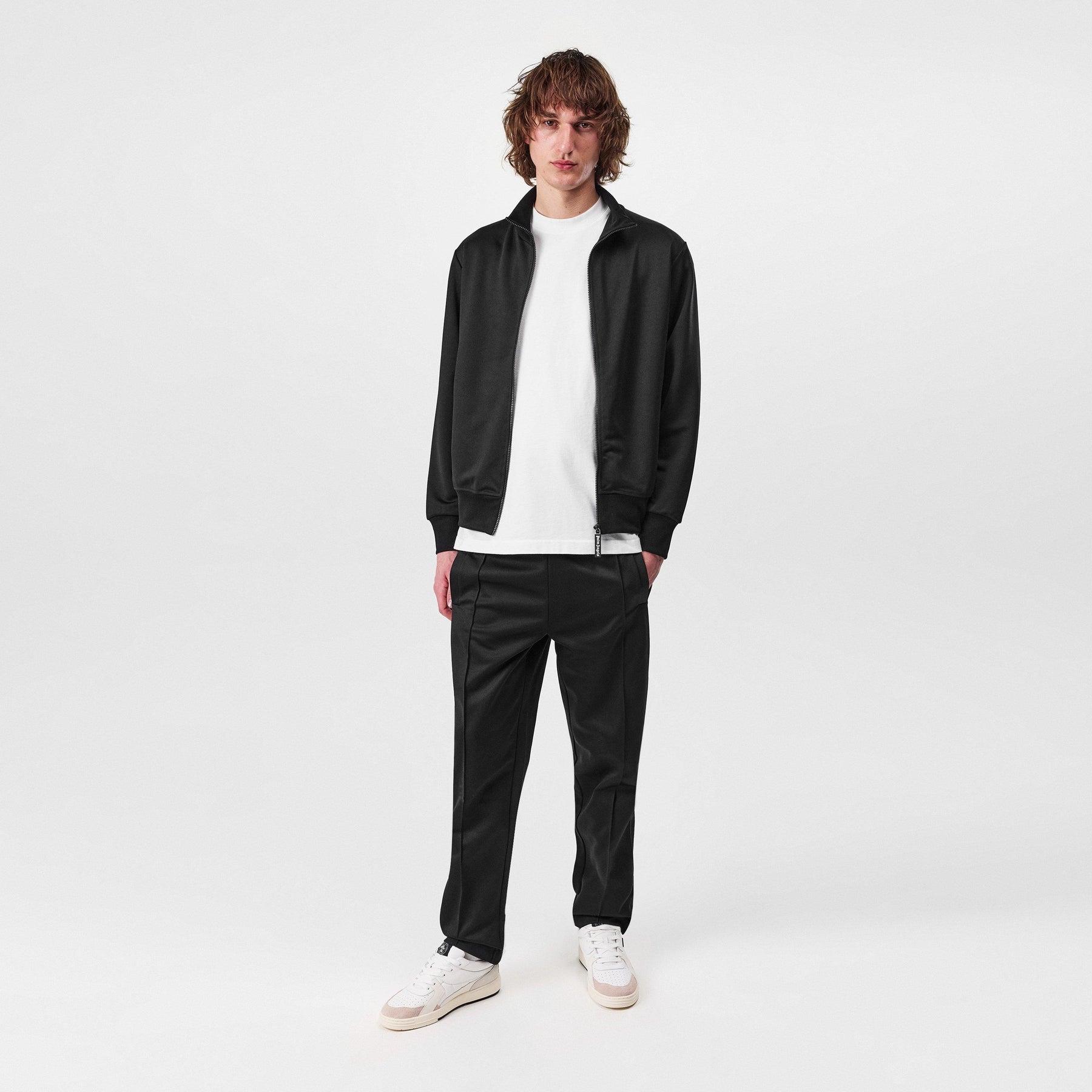 Curved Logo Track Bottoms