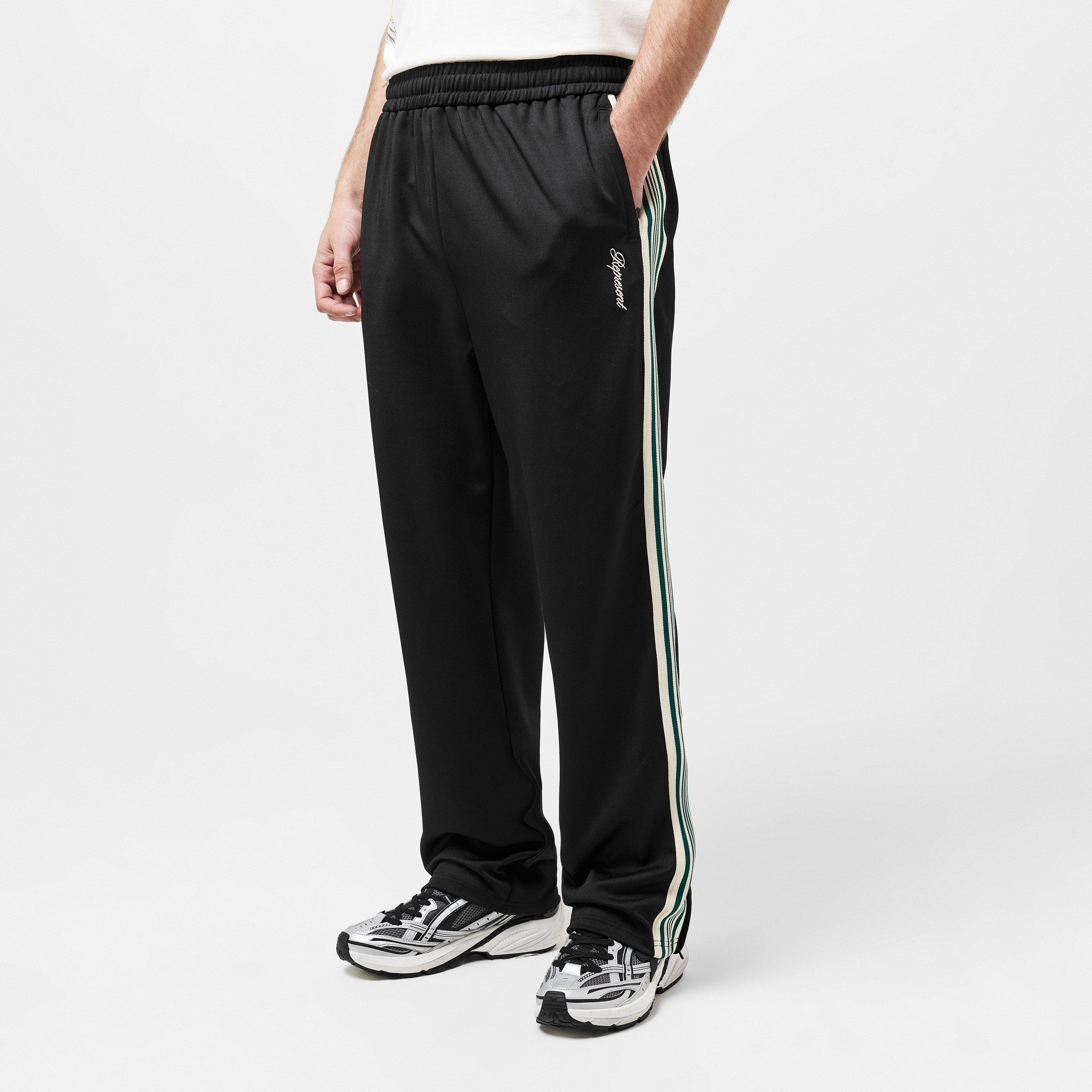 Taped Open Hem Woven Tracksuit Joggers