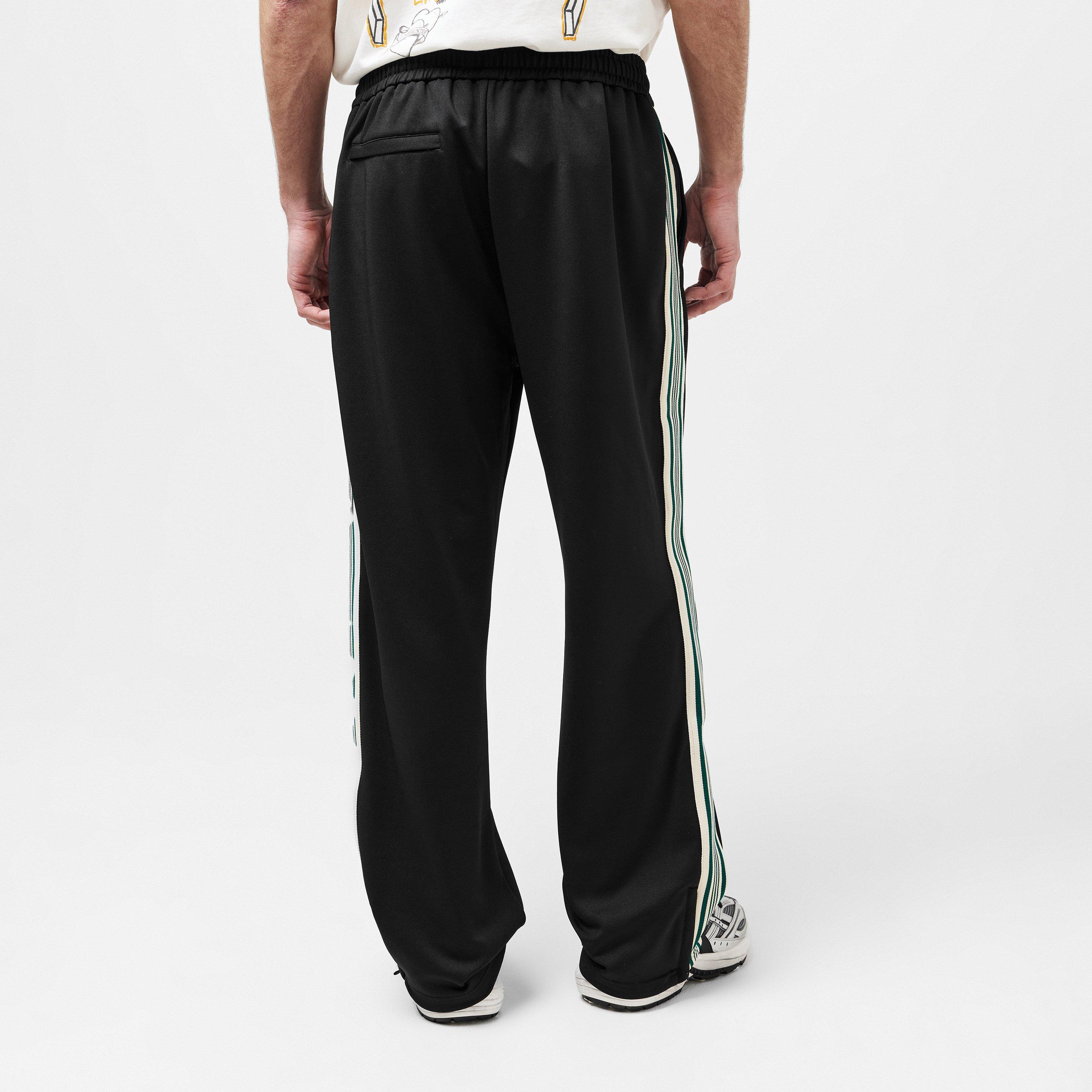 Taped Open Hem Woven Tracksuit Joggers