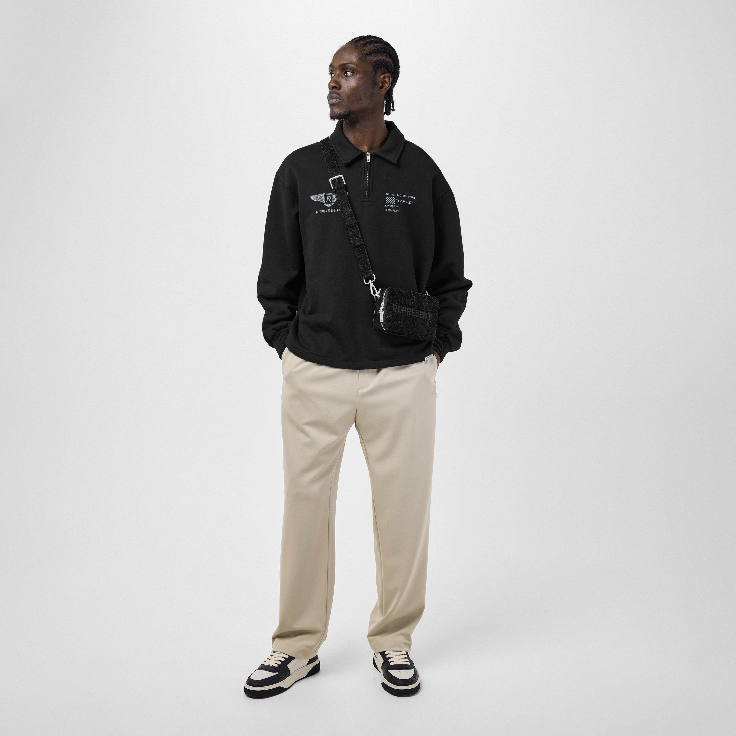 Men's Rep Stripe Track Pant, Luxury Track Pants