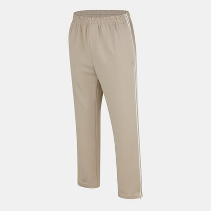 Rep Stripe Cotton Open Hem Tracksuit Joggers