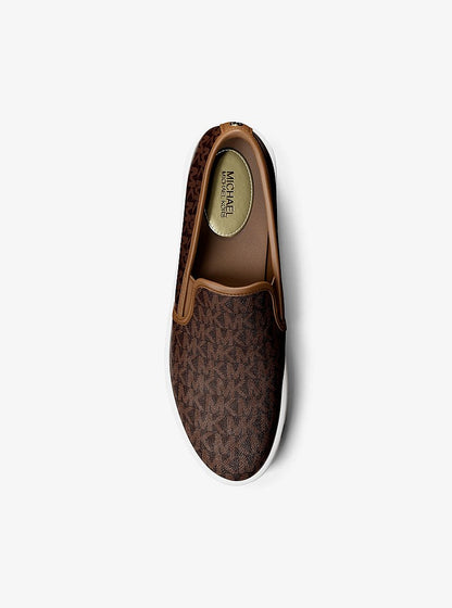 Teddi Signature Logo Slip-On Sneaker
