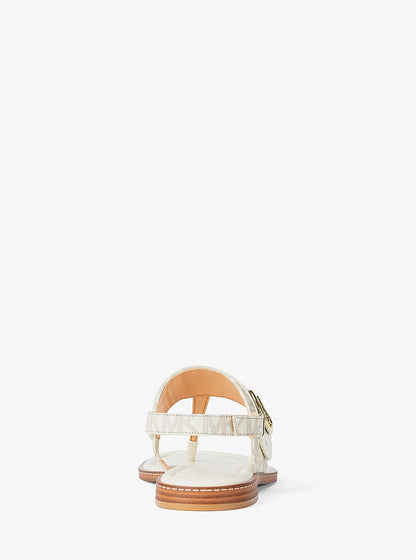Carmen Signature Logo Thong Sandal
