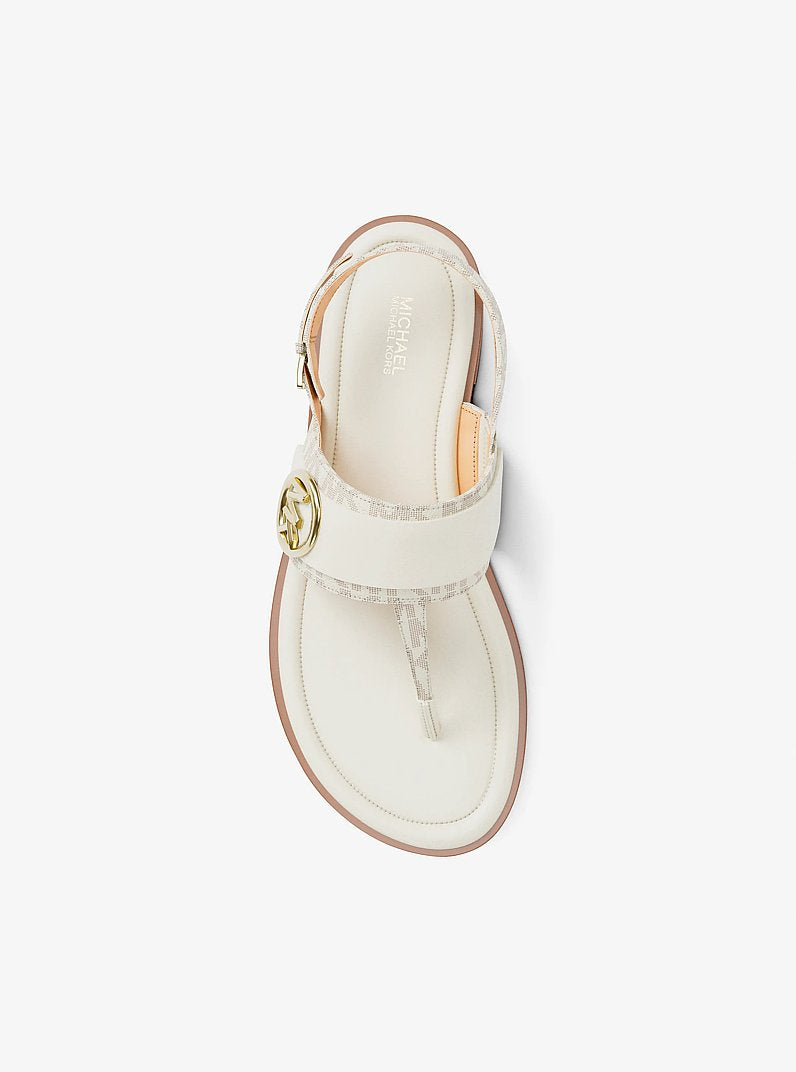 Carmen Signature Logo Thong Sandal