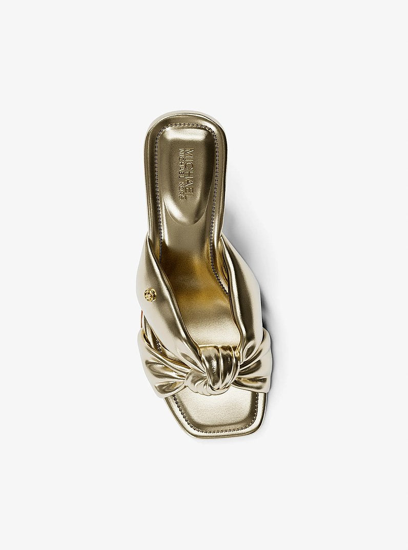 Elena Metallic Sandal