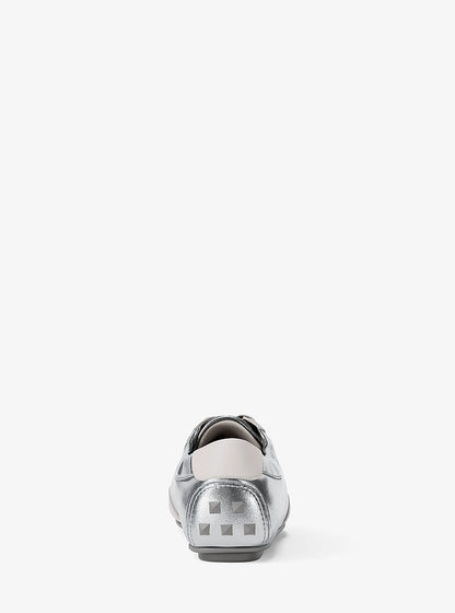 Susie Metallic Leather Trainer