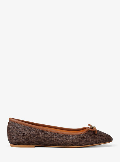 Savannah Signature Logo Ballet Flat