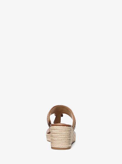 Zoe Crocheted Wedge Sandal
