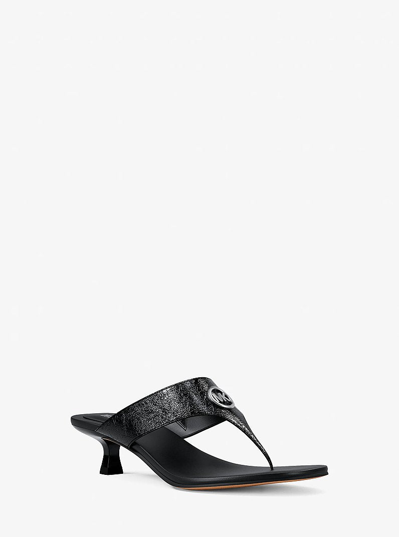 Anneka Patent Thong Sandal