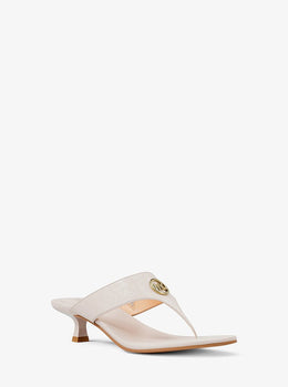 Anneka Patent Thong Sandal