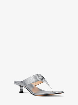 Anneka Metallic Thong Sandal