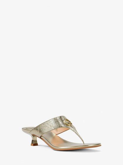 Anneka Metallic Thong Sandal